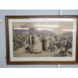 AFTER SIR LUKE FILDES PHOTOGRAVURE VILLAGE WEDDING