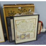 TEN VARIOUS VICTORIAN AND LATER FRAMED AND UNFRAMED PRINTS