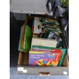 ONE BOX CONTAINING A SELECTION OF CHILDREN'S BOOKS VARIOUS