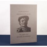 •ROGER HAMPSON (1925-1996) ARTIST SIGNED LIMITED EDITION LARGE FORMAT BOOKLET ‘Lancashire People &