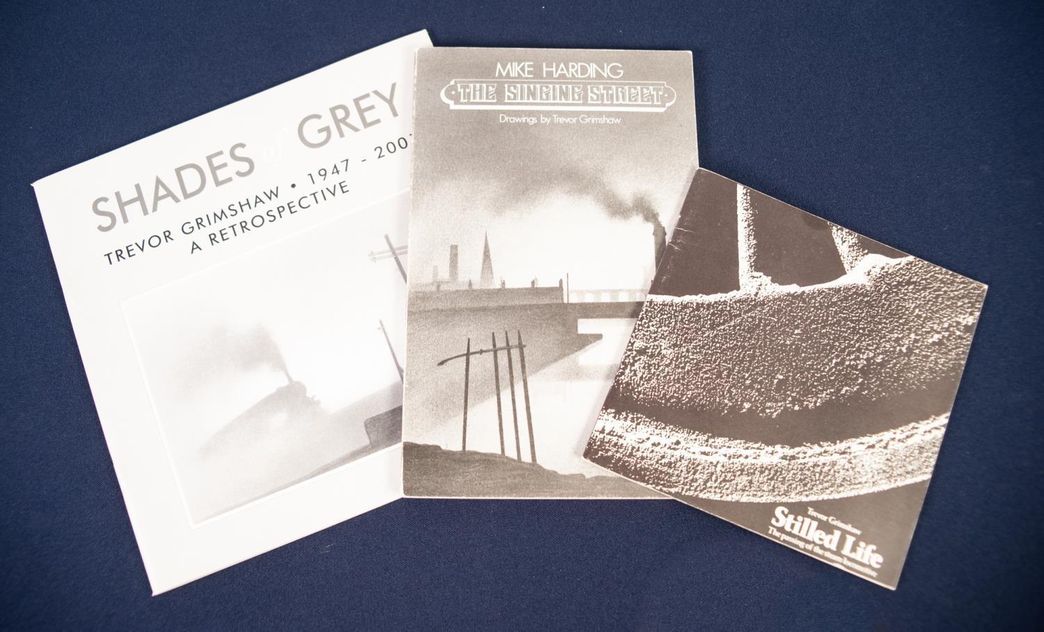 •TREVOR GRIMSHAW (1947-2001) ARTIST SIGNED BOOKLET ‘Stilled Life, The Passing of the Steam