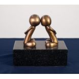 DOUG HYDE (British b.1972) CAST BRONZE 'First Date', ARTIST PROOF edition number 95/95 Signed, on