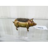 VICTORIAN BRASS PIG PEN WIPER