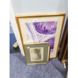 TWO NINETEENTH CENTURY PRINTS ‘Sunderland’ and ‘Scene at Fleetwood, on Wyre’ And a photographic