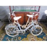 TWO H.C. LADIES SMALL WHEEL BICYCLES