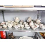 A COLLECTION OF EGGSHELL TEA WARES ETC....