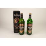 TWO BOTTLES OF GLENFIDDICH ‘SPECIAL OLD RESERVE’ MALT WHISKY, one in presentation ‘Clans of the