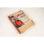 CIRCA 1940's SCRAPBOOK, MAINLY OF DAVID WRIGHT/GEORGE PETTY GLAMOUR CUTTINGS FROM THE SKETCH, and