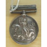 VICTORIA NAVAL GENERAL SERVICE MEDAL, 1848, with GUADALOUPE CLASP, awarded to David Duncan Gunner,