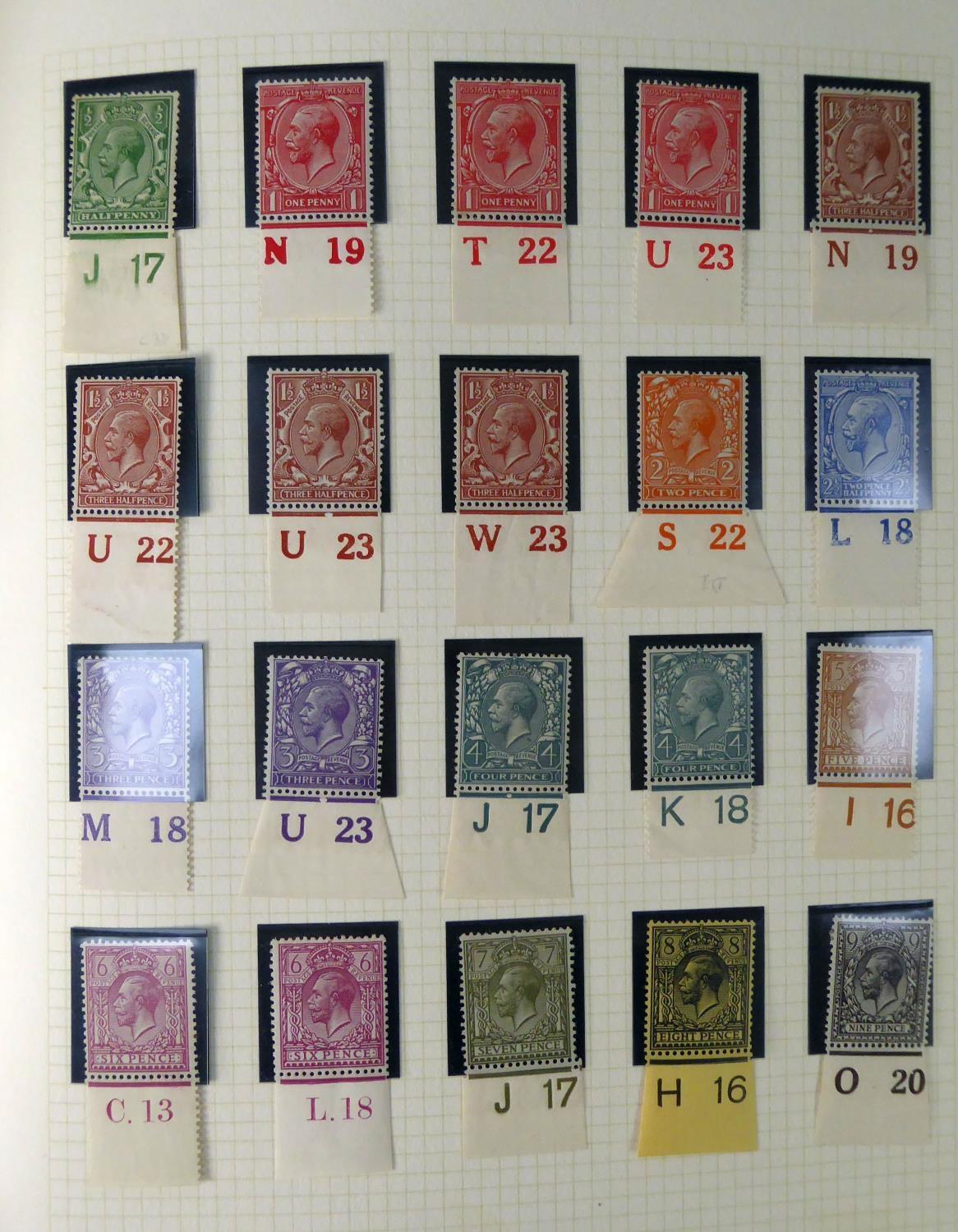 SUPERB COLLECTION OF GREAT BRITAIN, QV - GV, HOUSED IN BOXED ALBUM, 1880 - 84 mint and used to 5d,