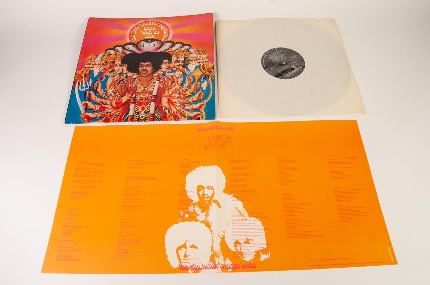 JIMI HENDRIX EXPERIENCE, Axis Bold as Love, Track Records (612 003), 1967, g/f sleeve, laminated