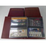 TWO VOLUME COLLECTION OF GB PRESENTATION PACKS, 2015 - 2018 plus a further BINDER OF VARIOUS COVERS