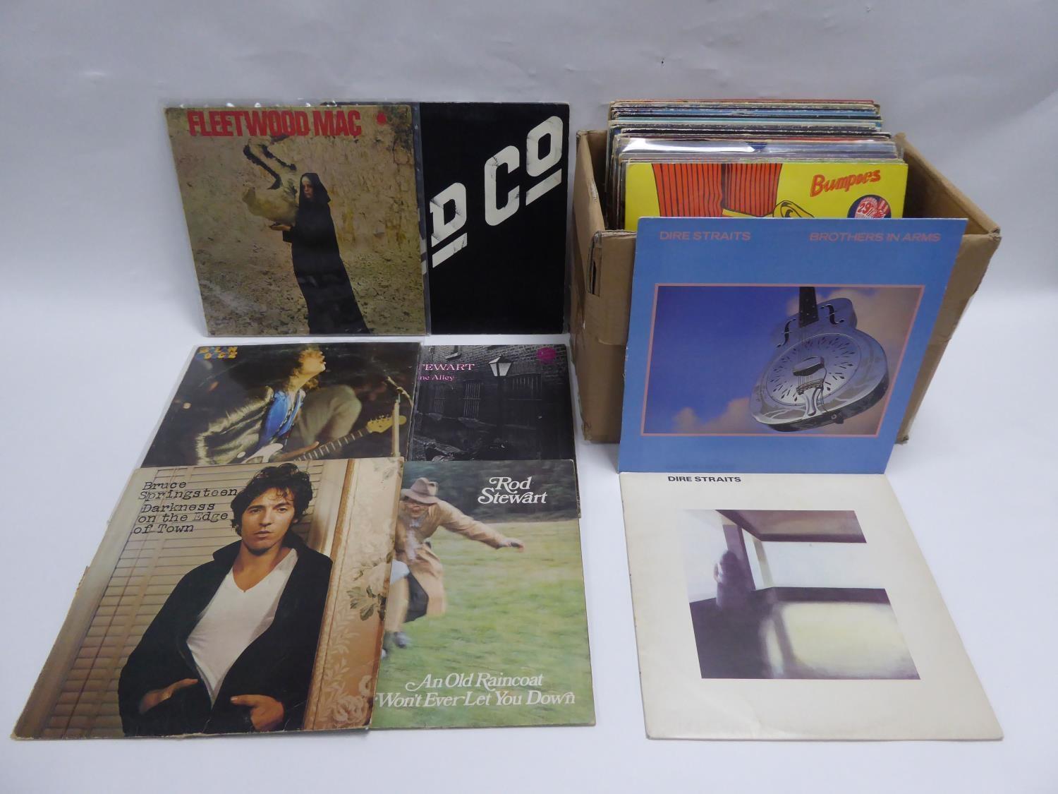 RECORDS, VINYL - A COLLECTION OF MAINLY CLASSIC ROCK, SOFT ROCK, artist bands to include; James