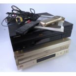 PIONEER LASER DISC PLAYER, model CLD-1450, plus remote control, TOGETHER WITH ANOTHER PIONEER