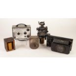 SELECTION OF RADIO COMMUNICATIONS HEAD SETS, includes; part Bakelite and later plastic. TOGETHER
