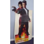 JAMES BOND ‘DIE ANOTHER DAY’ COLOUR PRINTED CARDBOARD ADVERTISING STAND, featuring Pierce Brosnan