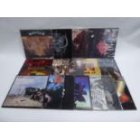RECORDS, VINYL - A SMALL SELECTION OF CLASSIC MAINLY HARD ROCK ALBUMS, artists to include; Alice