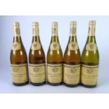 FIVE 75cl BOTTLES OF LOUIS JADOT, CLOS DES GUETTES, BLANC SAVIGNY LES BEAUNE, PREMIER CRU, (5)