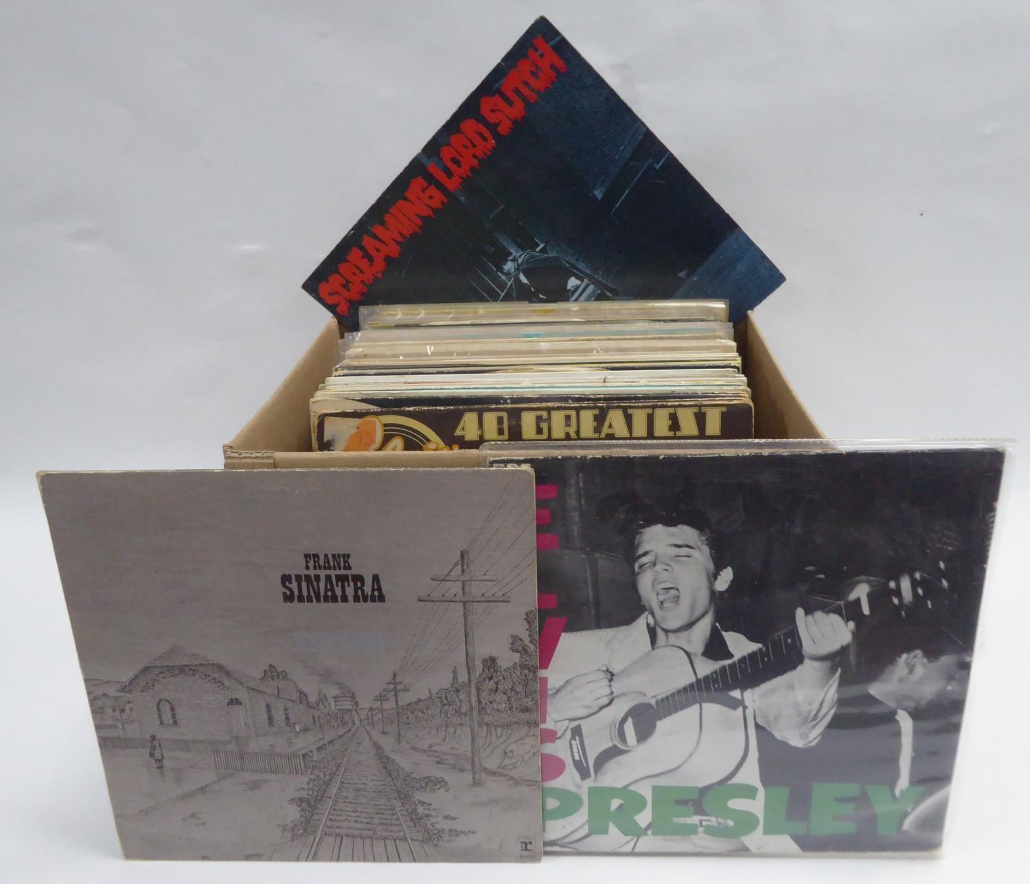 RECORDS VINYL, A COLLECTION OF 1950's/1960's RECORDINGS, mainly Rock and Roll, solo singers to