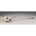 ELECTROPLATED FIDDLE PATTERN SOUP LADLE