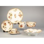 THIRTY EIGHT PIECE LATE VICTORIAN HAMMERSLEY CHINA PART TEA SERVICE, now suitable for ten persons,