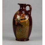 ROYAL DOULTON KINGSWARE ?APOTHECARY? MOULDED POTTERY JUG, of ovoid form with loop handle to the