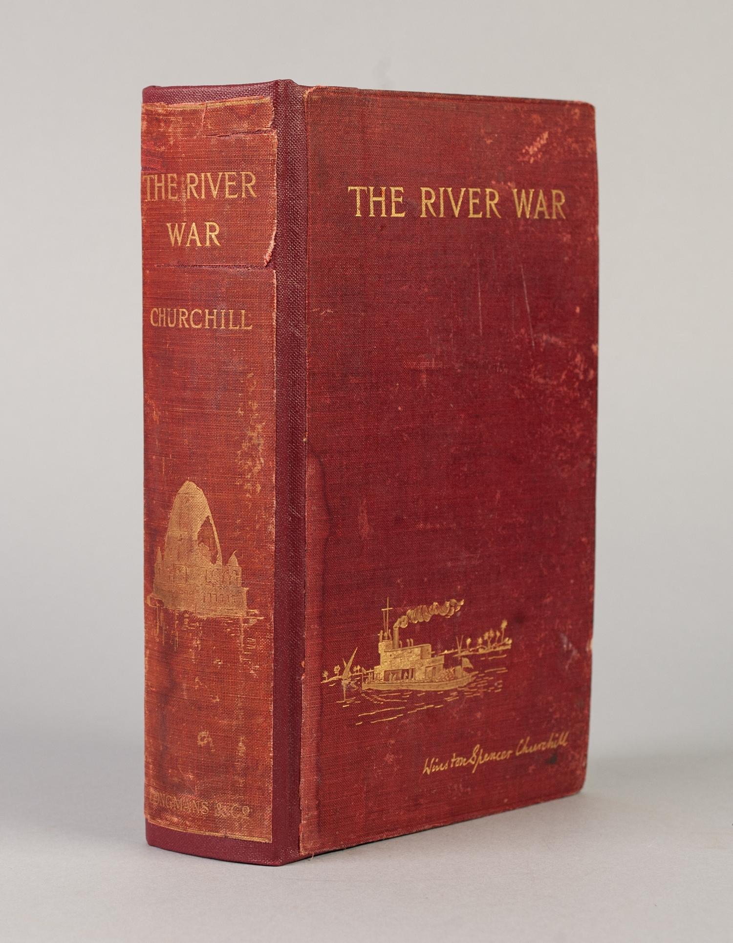 WINSTON CHURCHILL, THE RIVER WAR, published Longmans & Co 1902, 1st thus New and Revised Edition, as