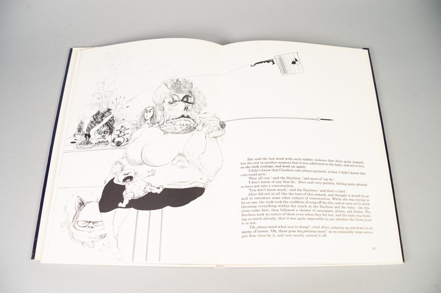 LEWIS CARROLL ALICE IN WONDERLAND, illustrated by Ralph Steadman, published Dennis Dobson, London - Image 8 of 8