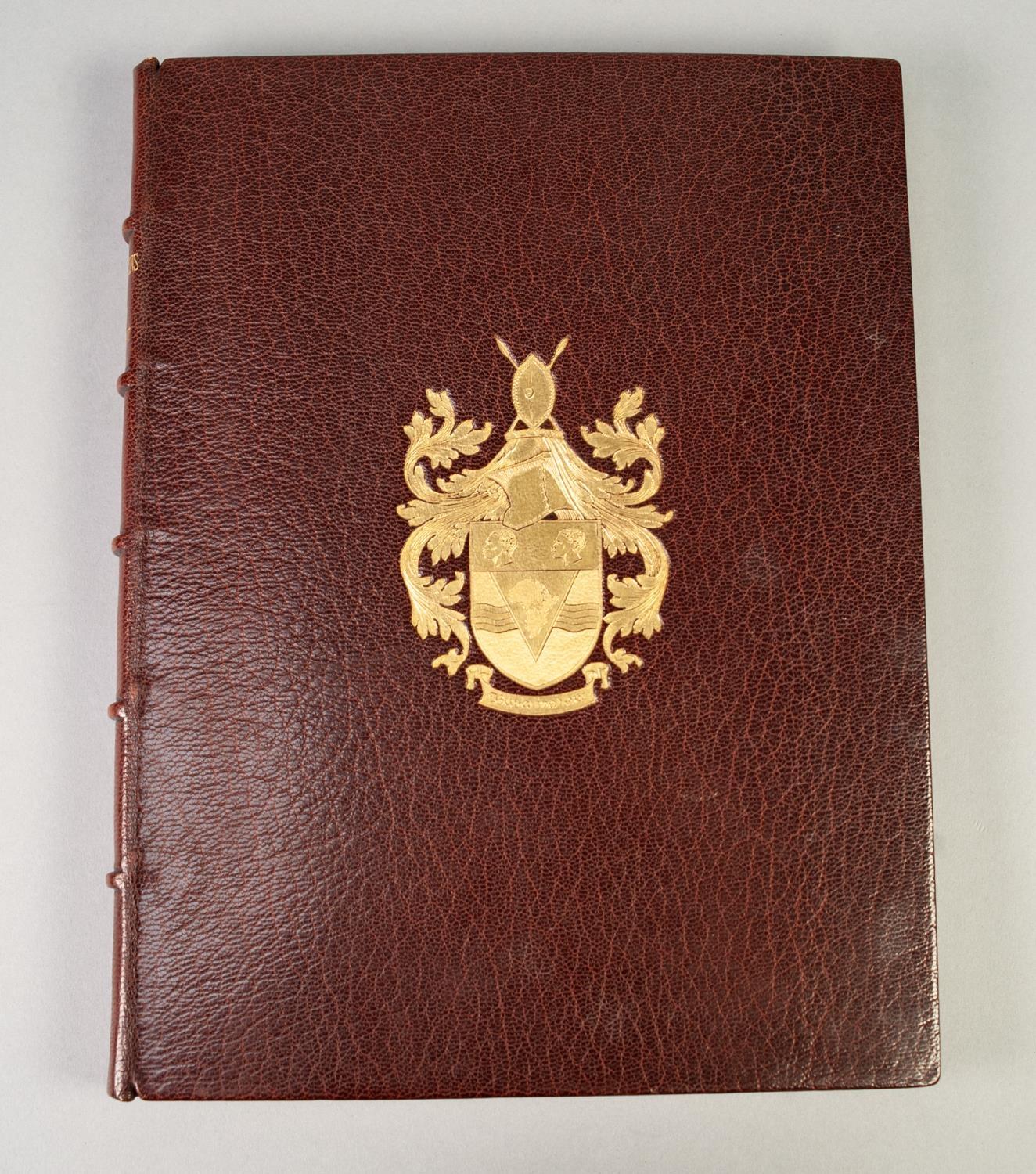 FINE LEATHER BINDING: RAGAMUFFINS by Dorothy, Lady Stanley, published London The Medici Society - Image 2 of 7