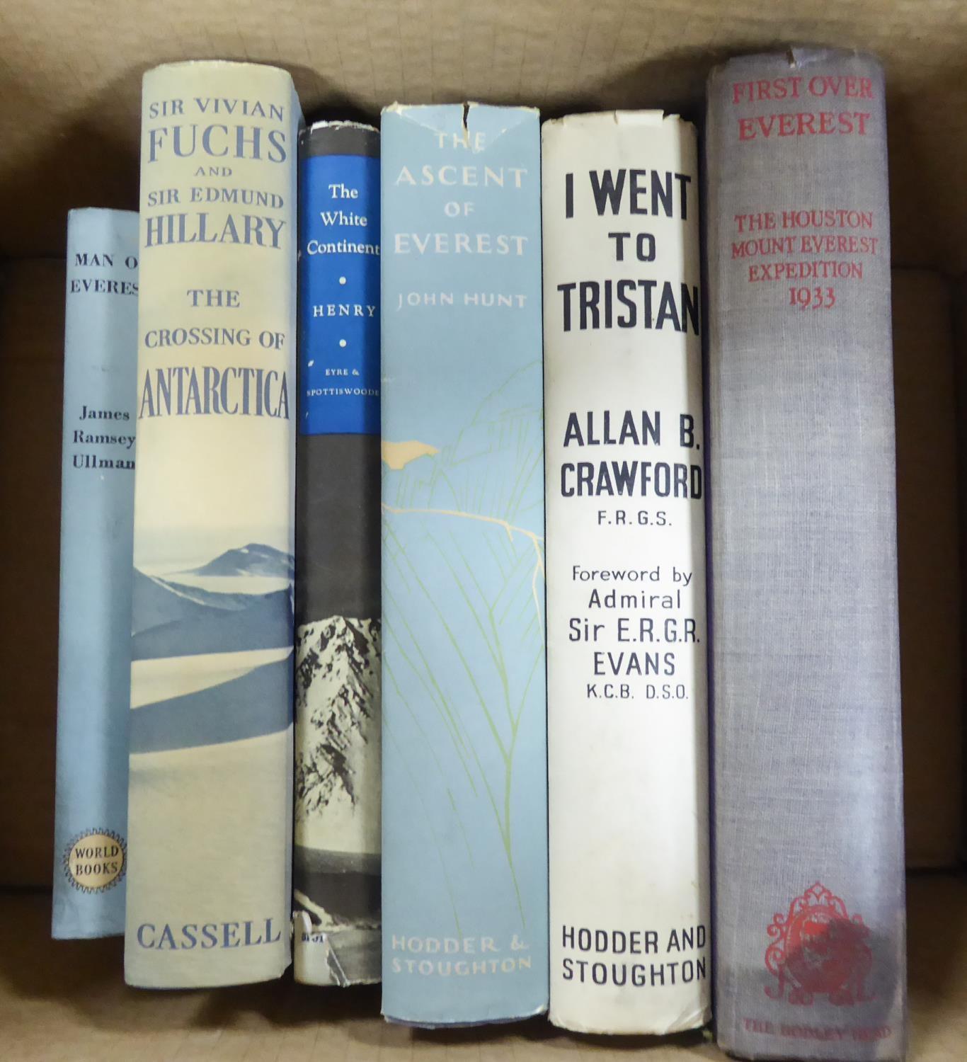 TRAVEL/EXPLORATION - Allan B Crawford, I Went to Tristan, publised Hodder & Staughton 1941, 1st