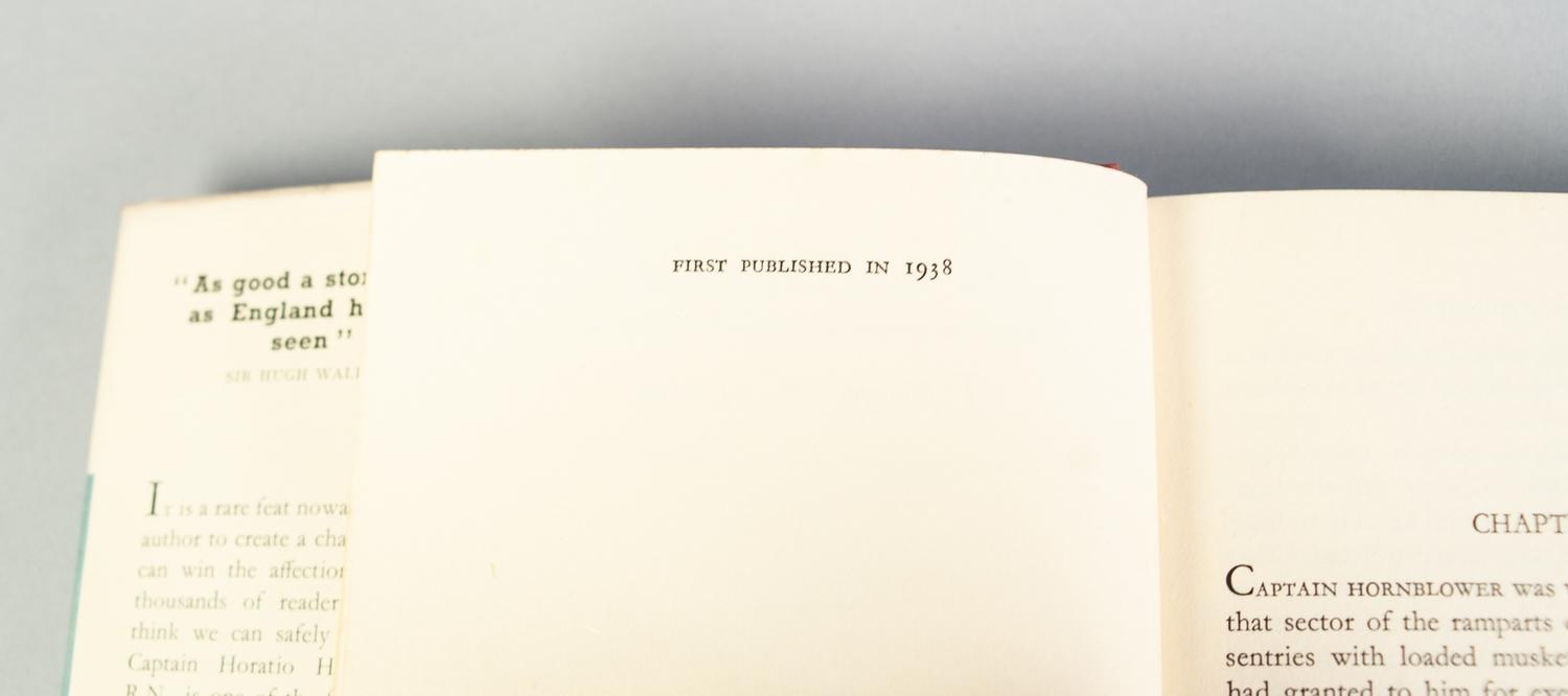 C S FORESTER, FLYING COLOURS 1st EDITION 1938, PUBLISHED BY MICHAEL JOSEPH COMPLETE WITH ORIGINAL - Image 5 of 5