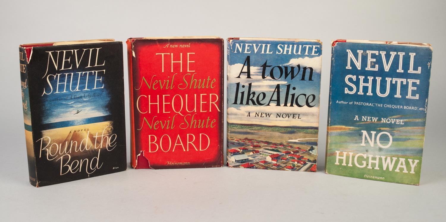 NEVIL SHUTE, A SELECTION OF FOUR TITLES (3 signed), publised by Heinemann and the Book Society, A - Image 2 of 3