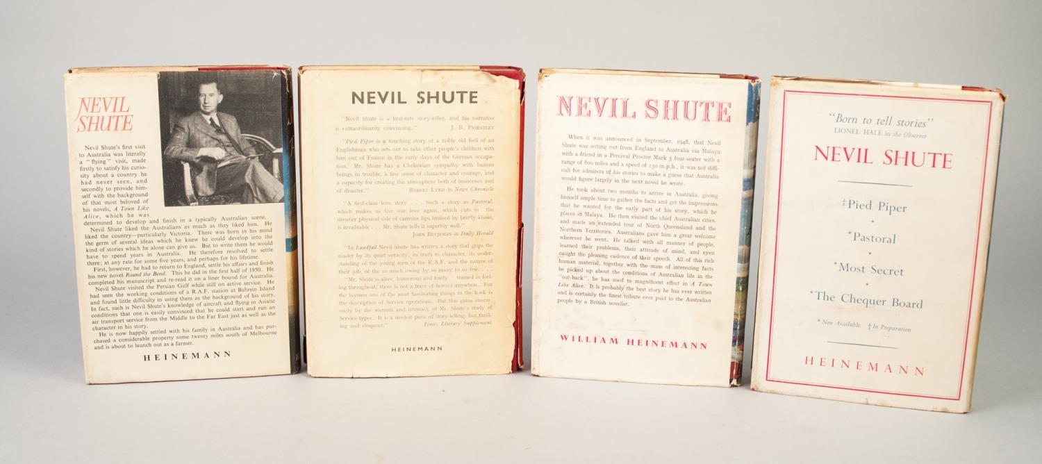 NEVIL SHUTE, A SELECTION OF FOUR TITLES (3 signed), publised by Heinemann and the Book Society, A - Image 3 of 3