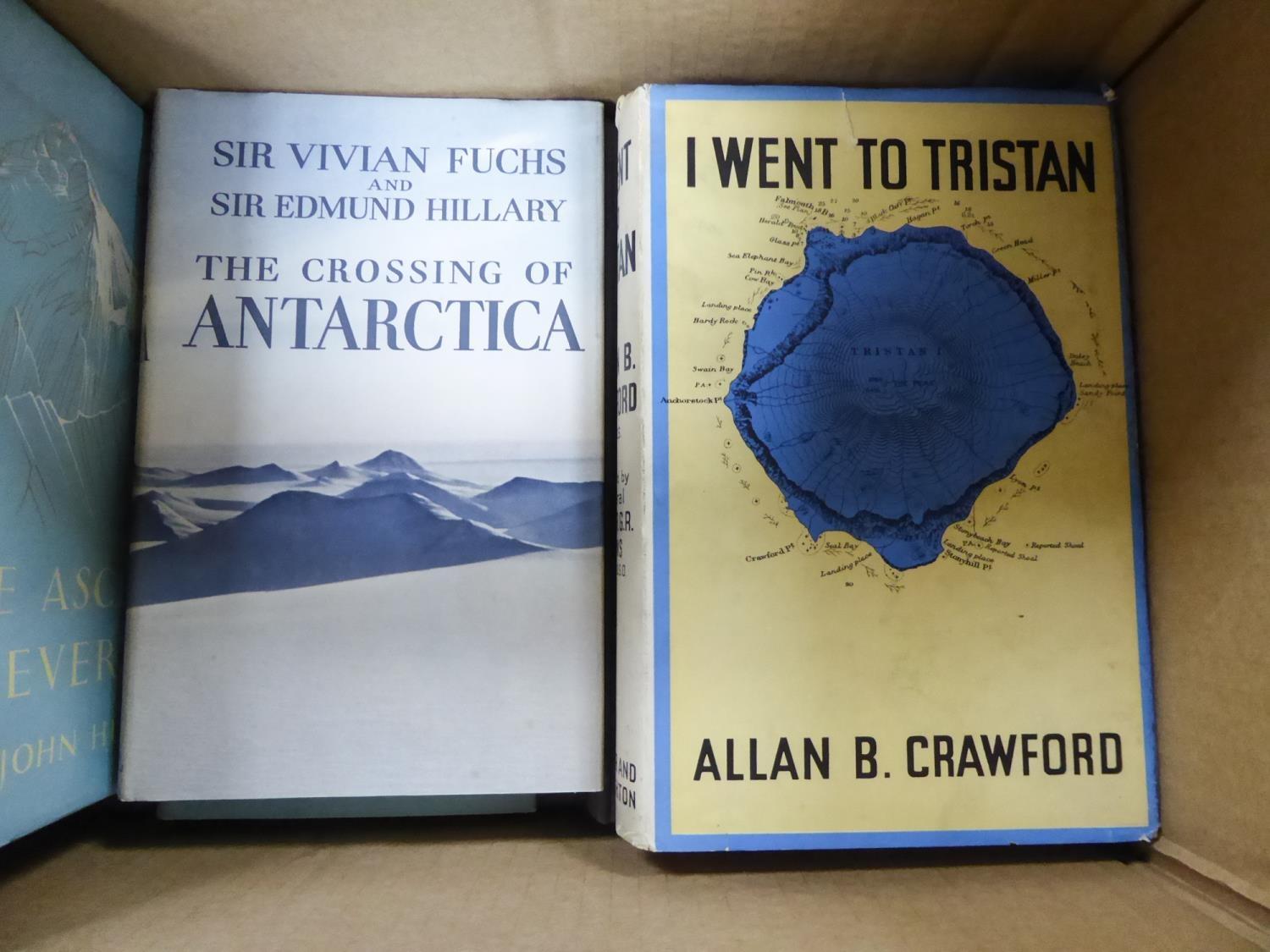 TRAVEL/EXPLORATION - Allan B Crawford, I Went to Tristan, publised Hodder & Staughton 1941, 1st - Image 3 of 4