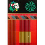 EDUARDO PAOLOZZI (1924-2005) TWO SILKSCREEN PRINTS Geometric designs One signed and numbered 493/500