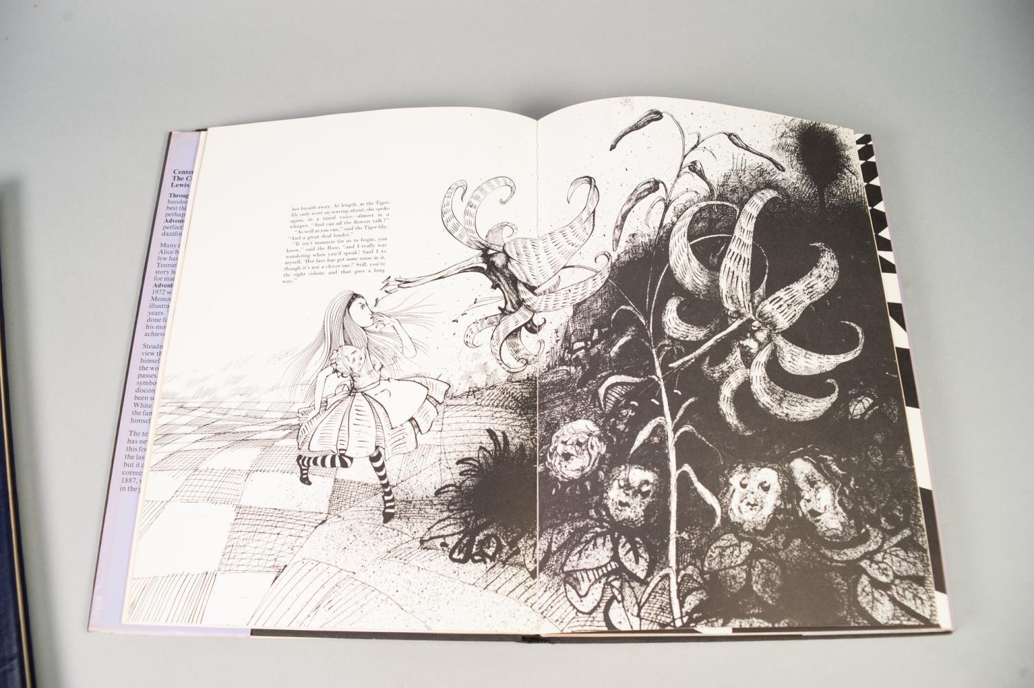 LEWIS CARROLL ALICE IN WONDERLAND, illustrated by Ralph Steadman, published Dennis Dobson, London - Image 5 of 8
