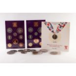 TWO ROYAL MINT PROOF SETS COINAGE OF GREAT BRITAIN AND NORTHERN IRELAND 1970 each set in hard