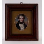 T. WHEELER, A GOOD OVAL PORTRAIT MINIATURE ON IVORY OF A YOUNG GENTLEMAN, inscribed verso 'Painted