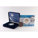 ELIZABETH II ROYAL MINT 2001 LIMITED EDITION PROOF SILVER FIVE POUNDS VICTORIA ANNIVERSARY 1901-2001