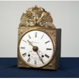 ?PRUDHOMME AU GRAND TEMPS?, LATE NINETEENTH CENTURY CONTINENTAL COMTOISE WALL CLOCK, the 8 ½?