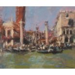 MARC GRIMSHAW (b.1957) PASTEL Doge?s Palace, Venice Signed 9 ½? x 11 ¼? (24.1cm x 28.6cm)