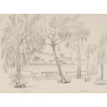 EMMANUEL LEVY (1900-1986) PENCIL DRAWING ?Benidorm? Signed and titled 9? x 11 ¾? (22.9cm x 29.9cm)