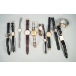 A COLLECTION OF MEN?S AND WOMEN?S WRIST WATCHES, INCLUDING TIMEX, SEKONDA, BULER, AVIA, ETC
