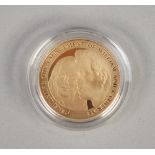 *ELIZABETH II ROYAL MINT 2010 LIMITED EDITION ALDERNEY SILVER GILT FIVE POUNDS COMMEMORATIVE COIN