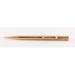 9ct GOLD YARD-O-LEAD PROPELLING PENCIL, 22.82g Good condition.
