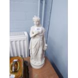 VICTORIAN WHITE PARAGON CLASSICAL FEMALE FIGURE