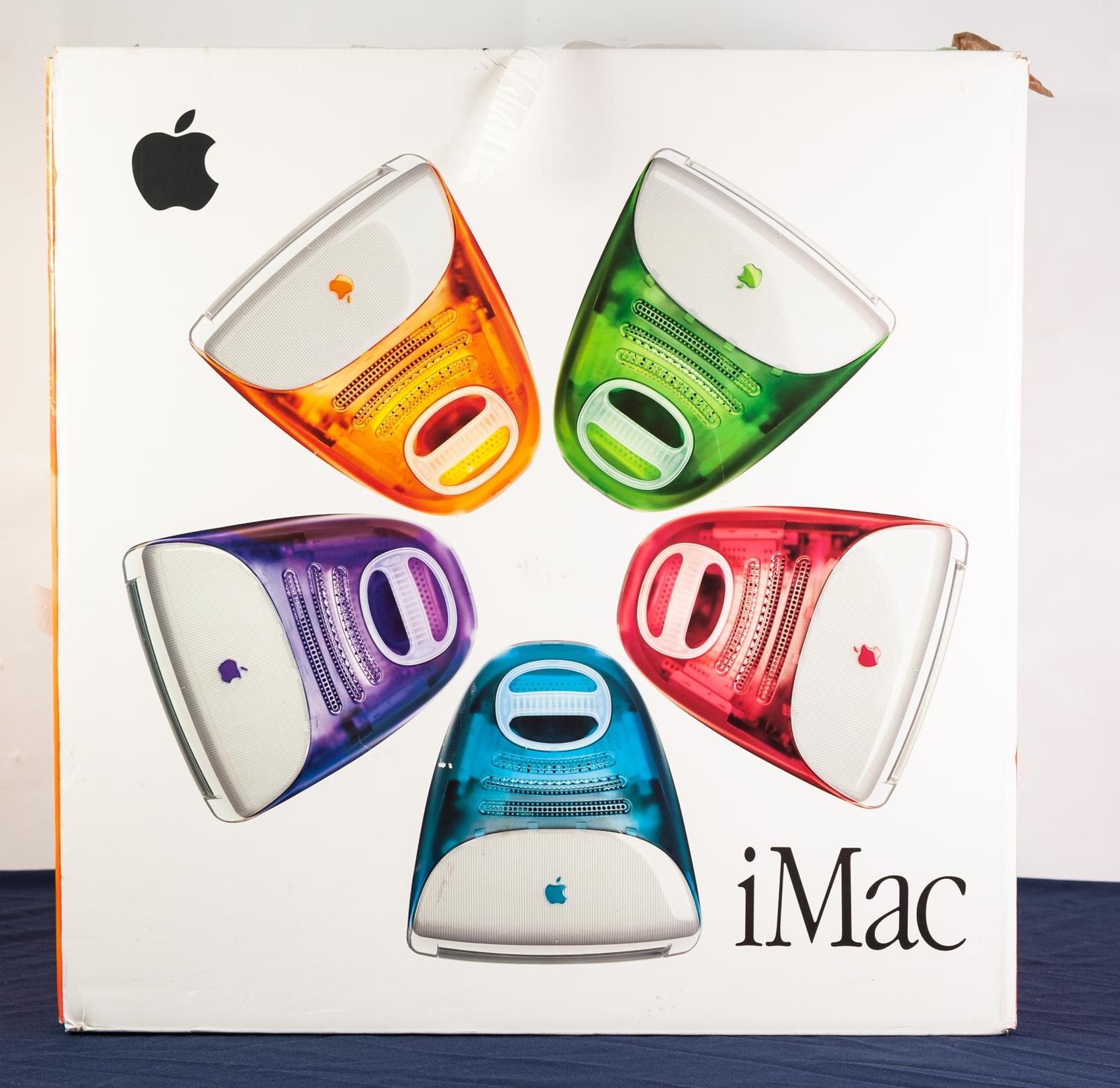 iMAC G3, LIME, VERSION 8.6, 14 INCH DISPLAY, APPLE KEYBOARD AND APPLE MOUSE, IN ORIGINAL BOX WITH - Image 7 of 7