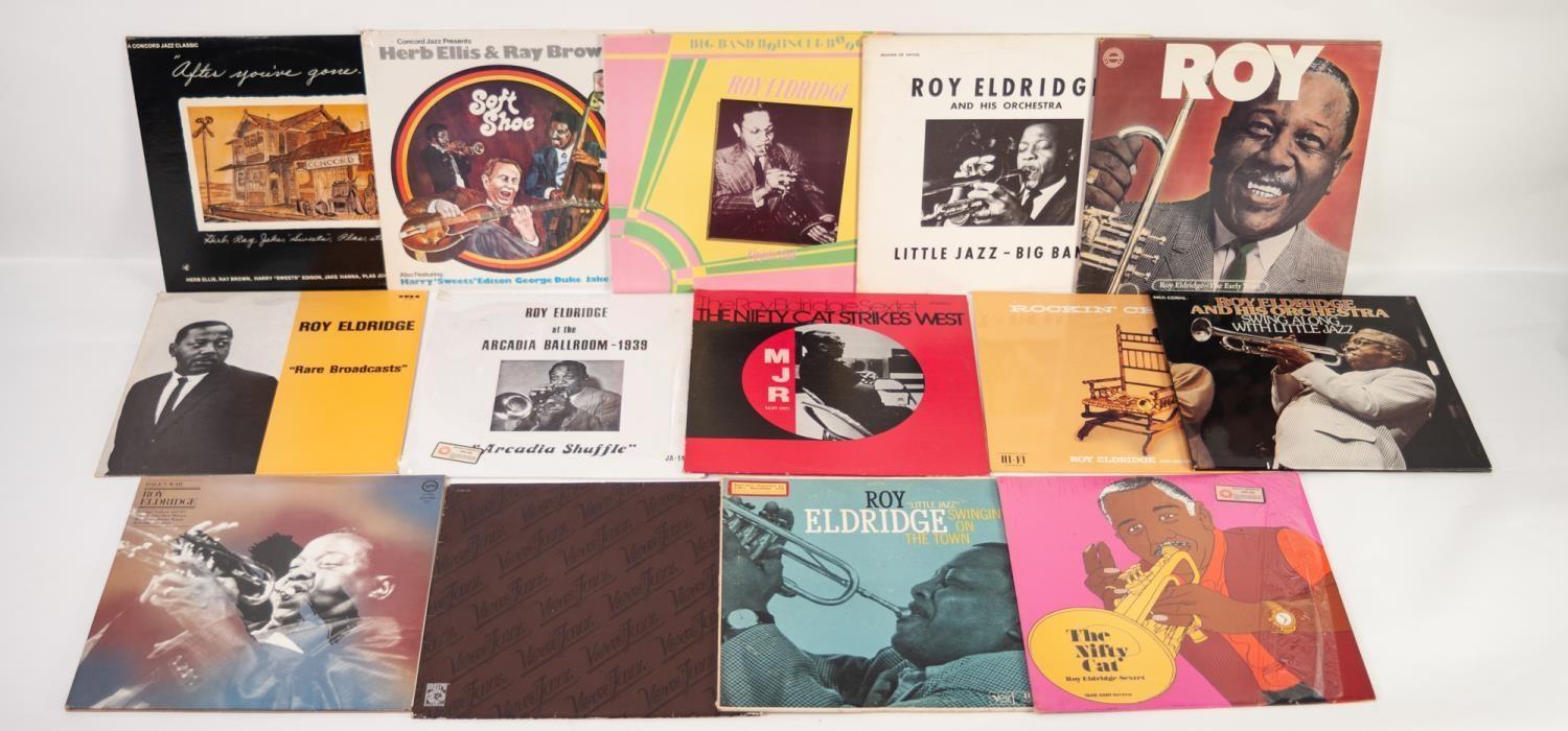 JAZZ, VINYL RECORDS- E IS FOR ROY ELDRIDGE- ?LITTLE JAZZ?, Verve (MG V 8389). The Gene Estes Band-