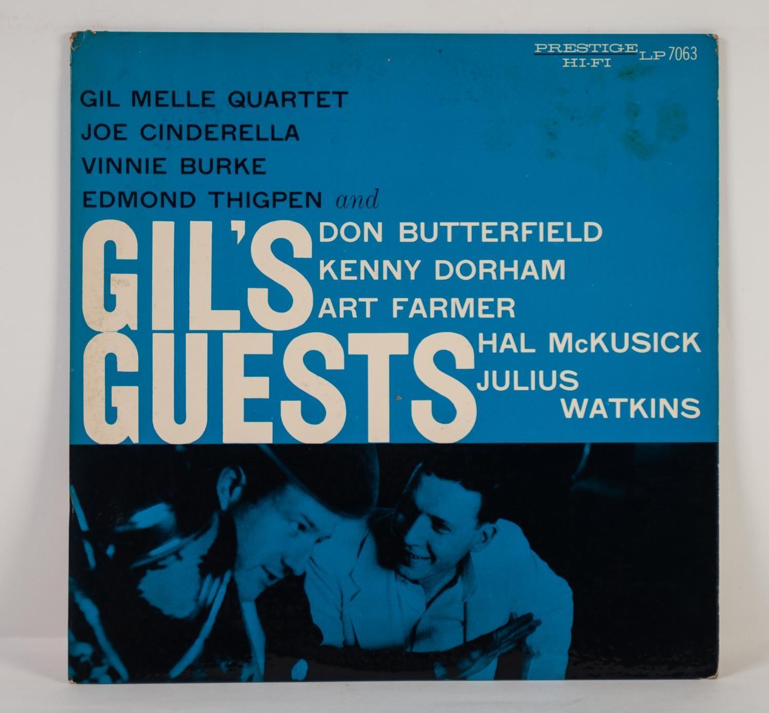 JAZZ, VINYL RECORDS- M IS FOR GIL MELLE QUARTET-GIL?S GUESTS, Prestige (LP 7063). Original US,