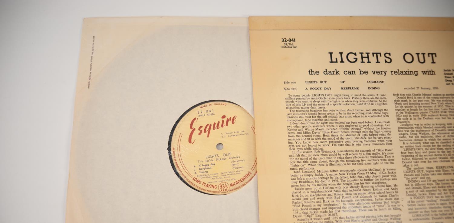 JAZZ, VINYL RECORDS- B IS FOR DONALD BYRD/JACKIE MCLEAN QUINTET-LIGHTS OUT, Esquire (32-041) UK - Image 6 of 6